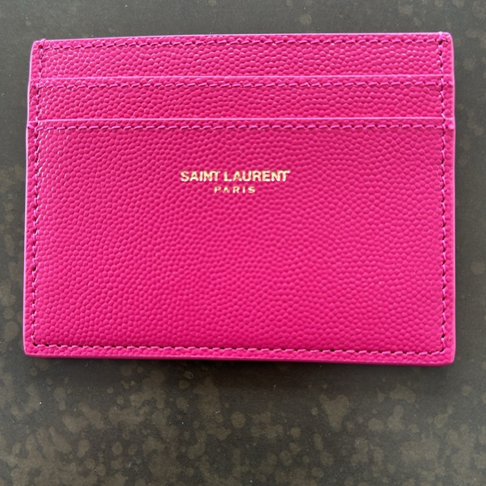 Saint Laurent card holder